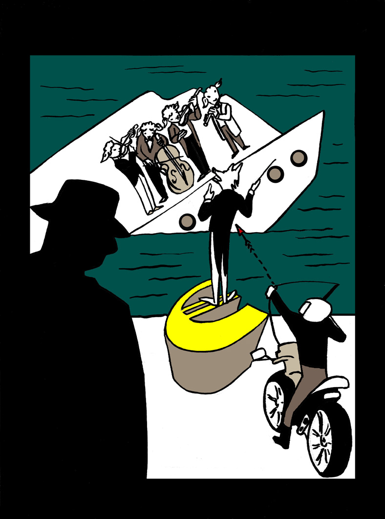 Liquidación final, ilustración de Marta Gómez-Pintado