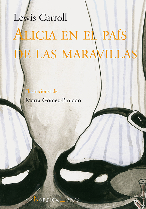 Portada de "Alicia en el país de las maravillas", de Lewis Carroll, ilustrada por Marta Gómez-Pintado.