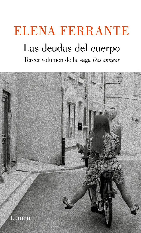Portada de "Las deudas del cuerpo", de Elena Ferrante