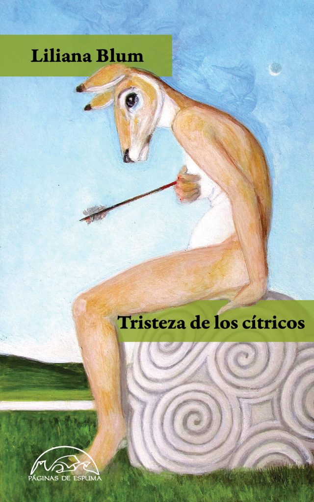 Portada de "Tristeza de los cítricos", de Liliana Blum