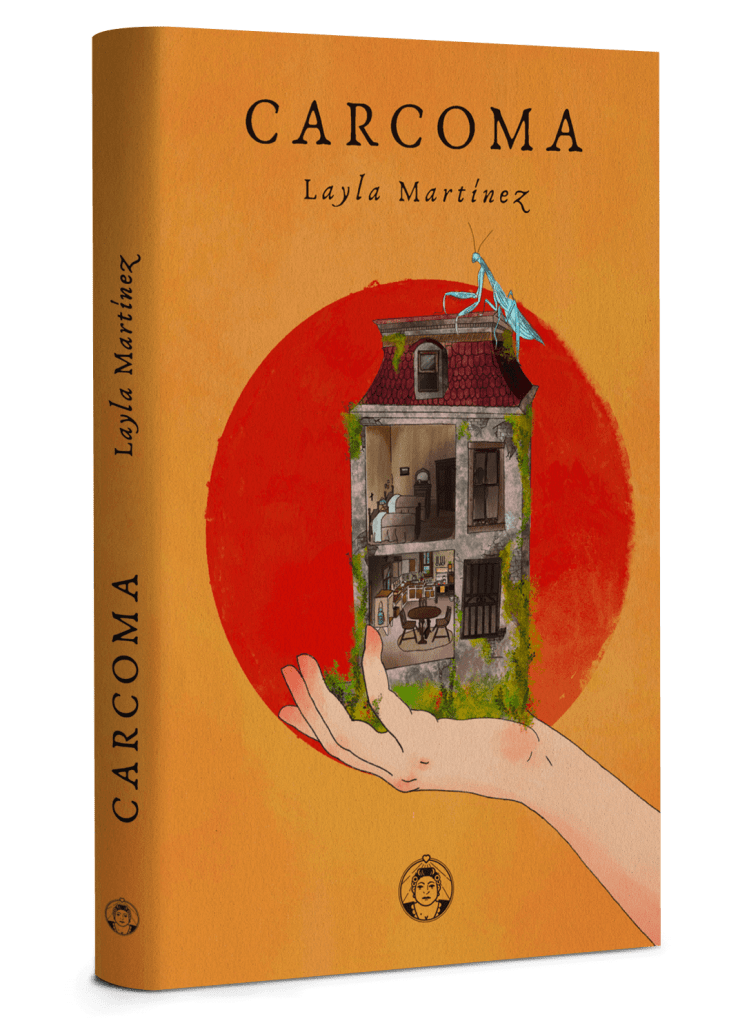 Portada "Carcoma", Layla Martínez