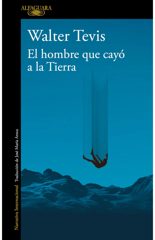 Portada de la novela El hombre que cayó a la Tierra, de Walter Tevis