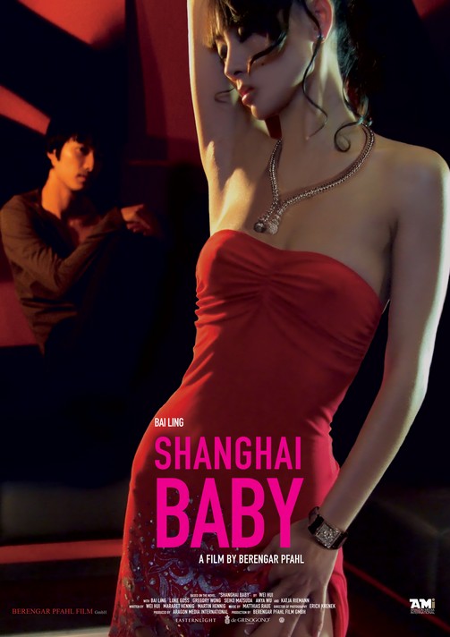 Cartel de la adaptación en cine de "Shangai baby", dirigida por Berengar Fahl